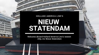 Nieuw Statendam Ship Tour [upl. by Aifas]