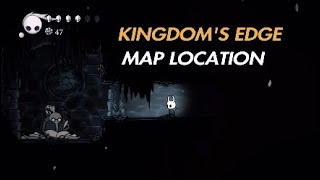 Hollow Knight  Kingdoms Edge Map Location [upl. by Varuag]