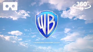 Warner Bros Pictures logo 2022 in 360VR [upl. by Ecnarret]