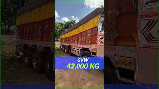 इस 14 चक्का ट्रक में है बड़ा दम  TATA 4225 Review TATA LPT 4225 BS6  Payload Capacity GVW [upl. by Haridan]