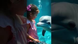 quot🐬 Dolphin Has a Deep Conversation with Little Girl 😲💬quot [upl. by Angadresma]