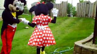 Mickey amp Minnie leaving Birthday Party [upl. by Tlaw]