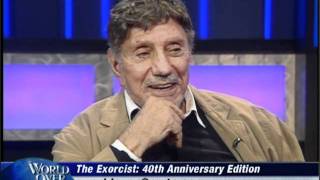 World Over Aftershow  The Exorcist author and screenwriter William Peter Blatty  10272011 [upl. by Inalem56]