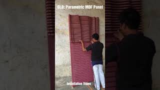 GLO Parametric MDF Panel [upl. by Thelma270]