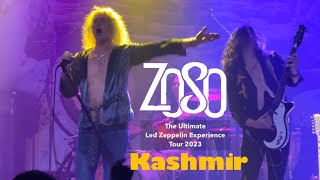 The Roadie Show  Kashmir  ZOSO  The Ultimate Led Zeppelin Experience Tour 2023 [upl. by Sweeney]