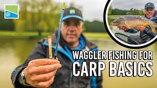 Waggler Fishing For Carp Basics With Des Shipp  Willowmarsh Fishery [upl. by Mada]