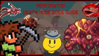 How to Defeat the Perforators on Death mode Terraria Calamity Mod [upl. by Erdna103]