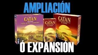 Catan Ampliación y Catan Expansión ¿Cuál es la diferencia [upl. by Selrahcnhoj]