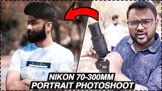 Nikon 70300mm lens Handson amp Outdoor Portrait Photography [upl. by Paulita]