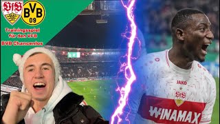 JAAAAA BVB ist RAUS 😍😂  VFB Stuttgart  Borussia Dortmund  DFB Pokal  Stadion Vlog 31 [upl. by Moorefield]