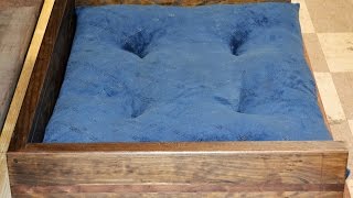 DIY Dog Lovers Dog Bed  Debbie Shore Sewing Projects  Create and Craft [upl. by Eserahs]