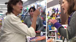 Woman Defends 2 Spanish Speakers Harassed at Colorado Supermarket [upl. by Eanyl512]