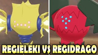 Who Is THE BEST Regieleki or Regidrago Pokemon Sword amp Shield Crown Tundra Legendary Guide [upl. by Nolrev634]