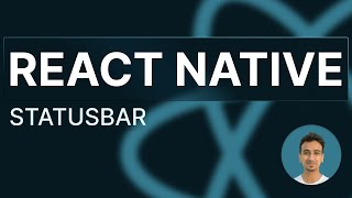 React Native Tutorial  15  Status Bar [upl. by Tolmann618]