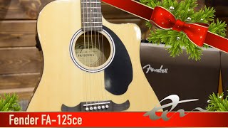 Fender FA125ce  Review [upl. by Euqinomahs]