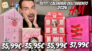 HO SPESO 14596€ PER TUTTI I CALENDARI DELL’AVVENTO HampM 2024 COSì NON DOVETE FARLO VOI 😰🎁 [upl. by Falk]