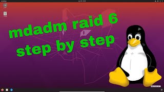 Ubuntu 2004 mdadm raid6 step by step [upl. by Atinniuq]