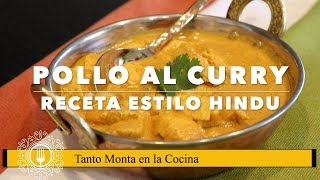 POLLO AL CURRY  Receta estilo Hindu [upl. by Minette]