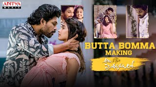 Butta Bomma Song Making  Ala Vaikunthapurramuloo  Allu Arjun  Pooja Hegde  Trivikram  Thaman S [upl. by Lehman511]