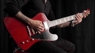 ESP Guitars LTD Deluxe Phoenix1000 Demo by Kevin Thrasher  Escape the Fate New for 2020 [upl. by Arlan]