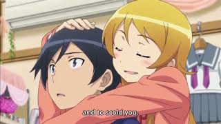 Oreimo  Kirino hugs Kyousuke [upl. by Marron]