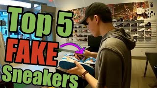 Top 5 Fake Sneakers Customers Tried To Sell Me [upl. by Lerrehs]