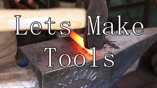 Your first TOOLS  Affordable Blacksmithing part 2 [upl. by Atiuqer435]