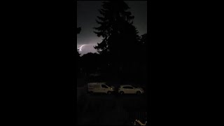 Blitzintensives Gewitter Affoltern ZH  11072023 [upl. by Llener591]