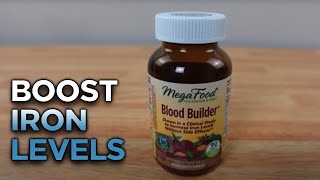 MegaFood Blood Builder Iron  The Best Supplement for Boosting Iron Levels  Product Review [upl. by Ennasil905]