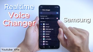 Realtime voice changer Feature in Samsung [upl. by Nerrag386]