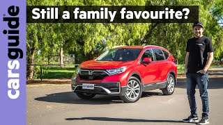 Honda CRV 2021 review Is the new safer SUV a match for the Toyota RAV4 [upl. by Tabber]