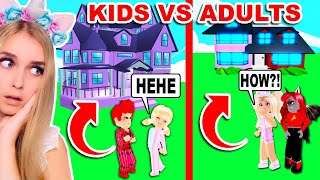 SANNA And MOODY VS KIDS In Adopt Me Roblox [upl. by Krall]