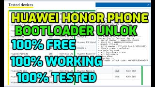 How to UnlockRelock Bootloader for Huawei 100100 tested فتح البوتلودر [upl. by Ayekehs]