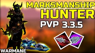 MM HUNTER PVP 335  BEGINNER GUIDE WARMANE WOTLK Classic TalentsSpellsTipsRotation 2022 [upl. by Anitac742]