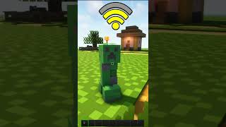 creeper with different WiFi minecraft [upl. by Sarena524]