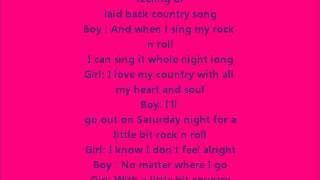 little bit country lyricswmv [upl. by Bohs895]