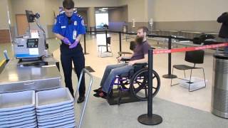 Wheelchair and security when flying [upl. by Johen315]