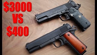 The Cheapest 1911 vs The Most Expensive 1911 [upl. by Pember768]