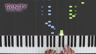 Badlands  TRINITY Grade 3 20182020  Synthesia live keys Piano Tutorial [upl. by Ellenoj]