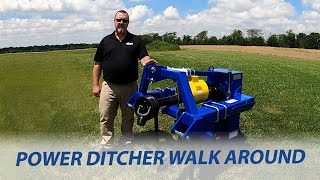 Power Ditcher Walk Around [upl. by Dardani]