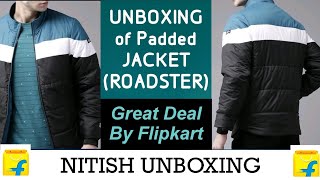 Best Deal of Bomber Jacket  Roadster Padded Jacket Under Rs800 on Flipkart roadster [upl. by Lusar]