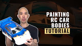 Tutorial  Painting RC Car Bodies  askHearns [upl. by Hada]