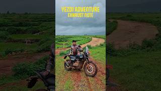 Yezdi Adventure 2024 Exhaust Note [upl. by Allyce]