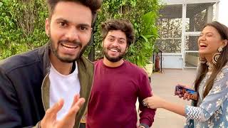 PRANK 🤣😱 SALONI MITTAL  AYUSH YADAV [upl. by Paget]