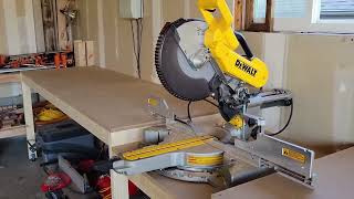 Miter Saw Station For DeWalt DWS779780 [upl. by Twitt]