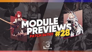 Module Upgrades Preview 241205 Arts Fighter  Exusiai 2nd [upl. by Yellas]