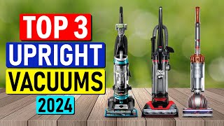 Best Upright Vacuum 2024  TOP 3 Picks Best Review [upl. by Godber]