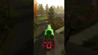 Collecting and storing GRASS SILAGE BALES  Osada  Farming Simulator 22 [upl. by Jallier]