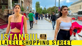 Laleli Shopping Street walking tour  Istabul 2023 4K [upl. by Eus]