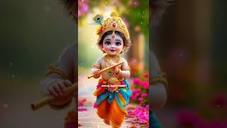 Jai shree Krishna Radhe Radhe shortvideoViral Cute🙏🙏 [upl. by Bartholomew]